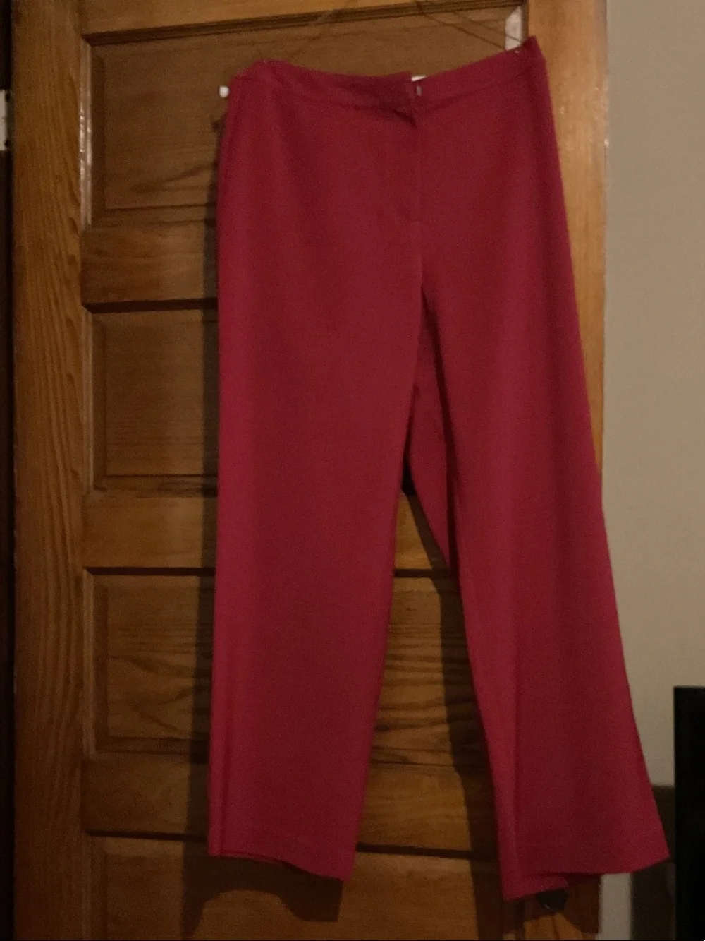 Tower Hill Red & White Plaid Blazer Coat & Red Pants Set